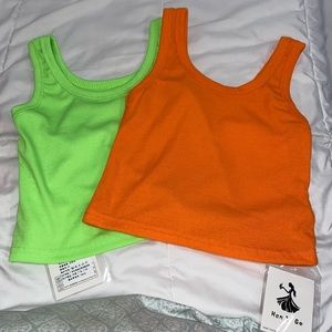 neon tank tops